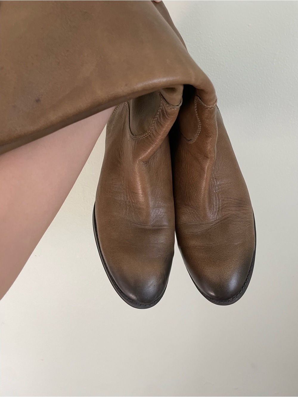 Sam Edelman Penny Brown Leather Boots - Picture 8 of 11